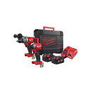 PACK 2 OUTILS 18V +CHARGEUR +2 BAT. 5.0AH +COFFRET MILWAUKEE M18FPP2A2 502X