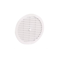 GRILLE PVC  75 BLANC A VISSER/COLLER 1B163 SANS SACHET NICOLL